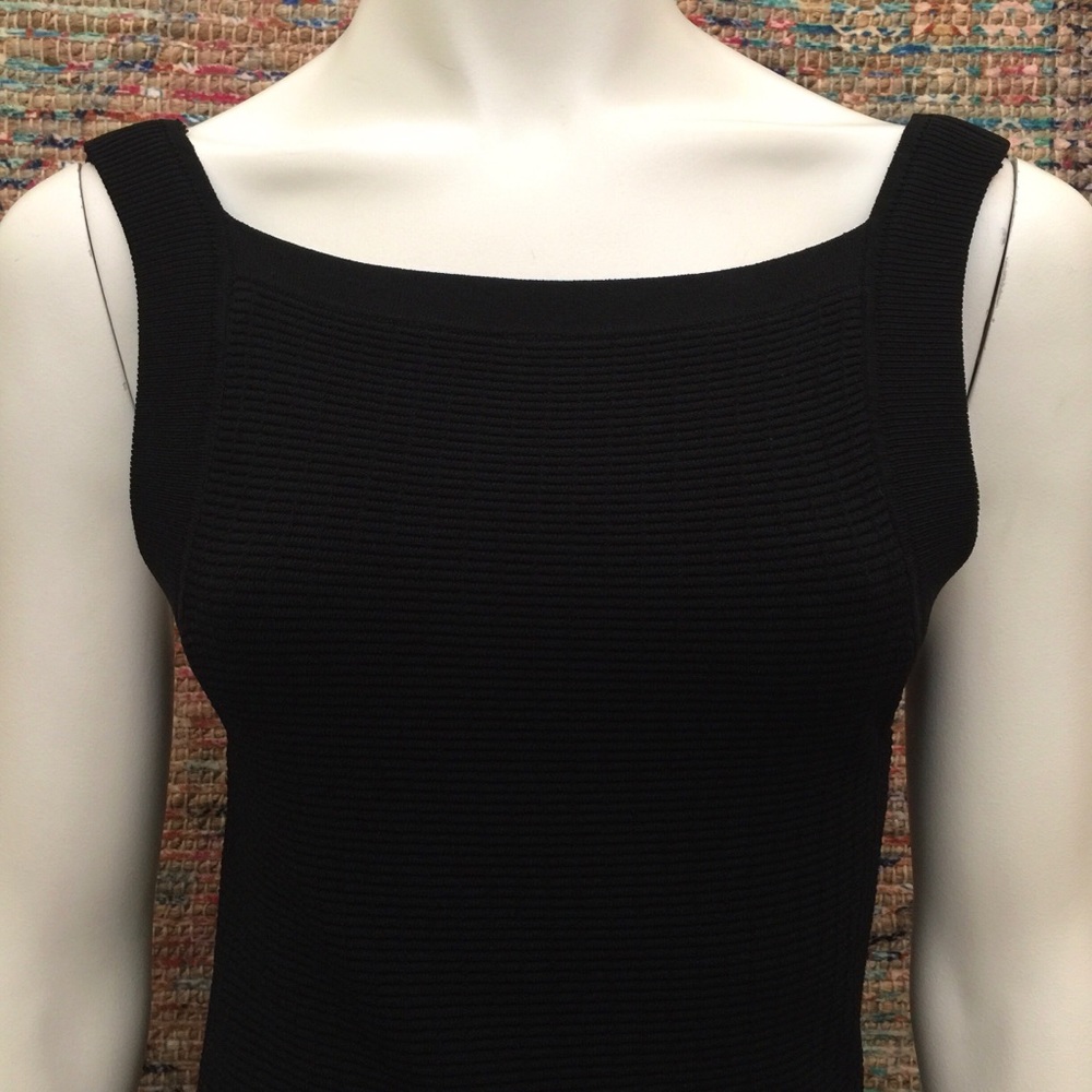 TRR Rag & Bone Black Fitted Square Back Dress XS - Picture 4 of 9